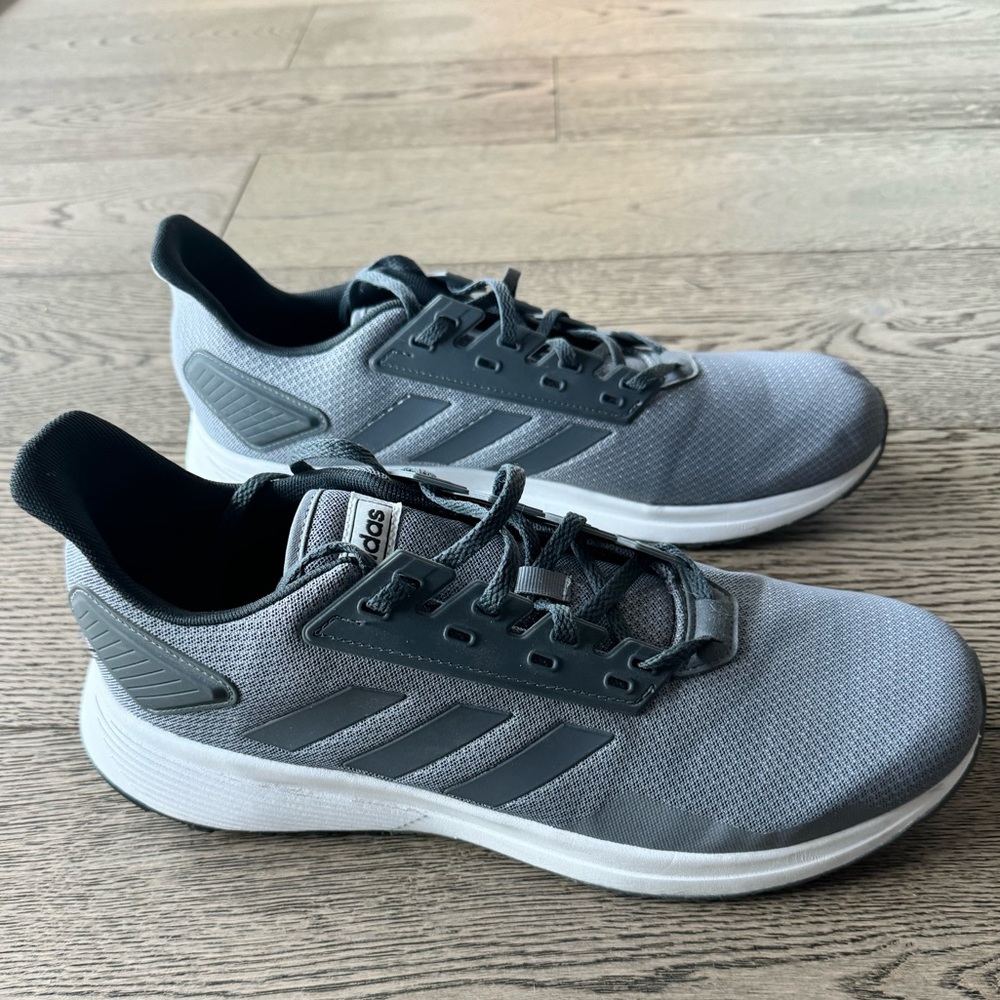 Men’s Gray ADIDAS running shoes - Size 13